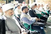 ادای احترام خادمان رضوی به ساحت فرمانده شهیدسپاه سپهبدپاکپور در خنداب