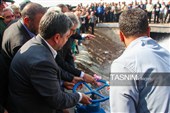 آغاز بهره برداری از خط انتقال آب سد گیوی  -  اردبیل