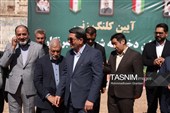 کلنگ‌زنی دبستان دخترانه 9 کلاسه «شهدای خبرنگار»  کرمان