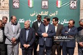 کلنگ‌زنی دبستان دخترانه 9 کلاسه «شهدای خبرنگار»  کرمان