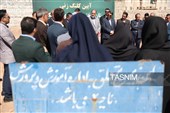 کلنگ‌زنی دبستان دخترانه 9 کلاسه «شهدای خبرنگار»  کرمان