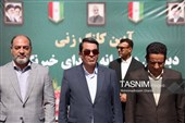 کلنگ‌زنی دبستان دخترانه 9 کلاسه «شهدای خبرنگار»  کرمان