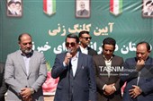 کلنگ‌زنی دبستان دخترانه 9 کلاسه «شهدای خبرنگار»  کرمان