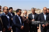 کلنگ‌زنی دبستان دخترانه 9 کلاسه «شهدای خبرنگار»  کرمان