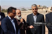 کلنگ‌زنی دبستان دخترانه 9 کلاسه «شهدای خبرنگار»  کرمان