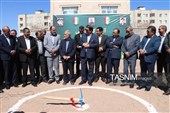 کلنگ‌زنی دبستان دخترانه 9 کلاسه «شهدای خبرنگار»  کرمان