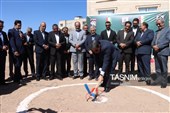 کلنگ‌زنی دبستان دخترانه 9 کلاسه «شهدای خبرنگار»  کرمان