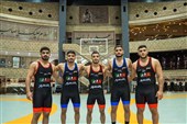 ذهبیتان وثلاث برونزیات فی أول خمسة أوزان لبطولة العالم للمصارعة تحت 23 عاماً لإیران
