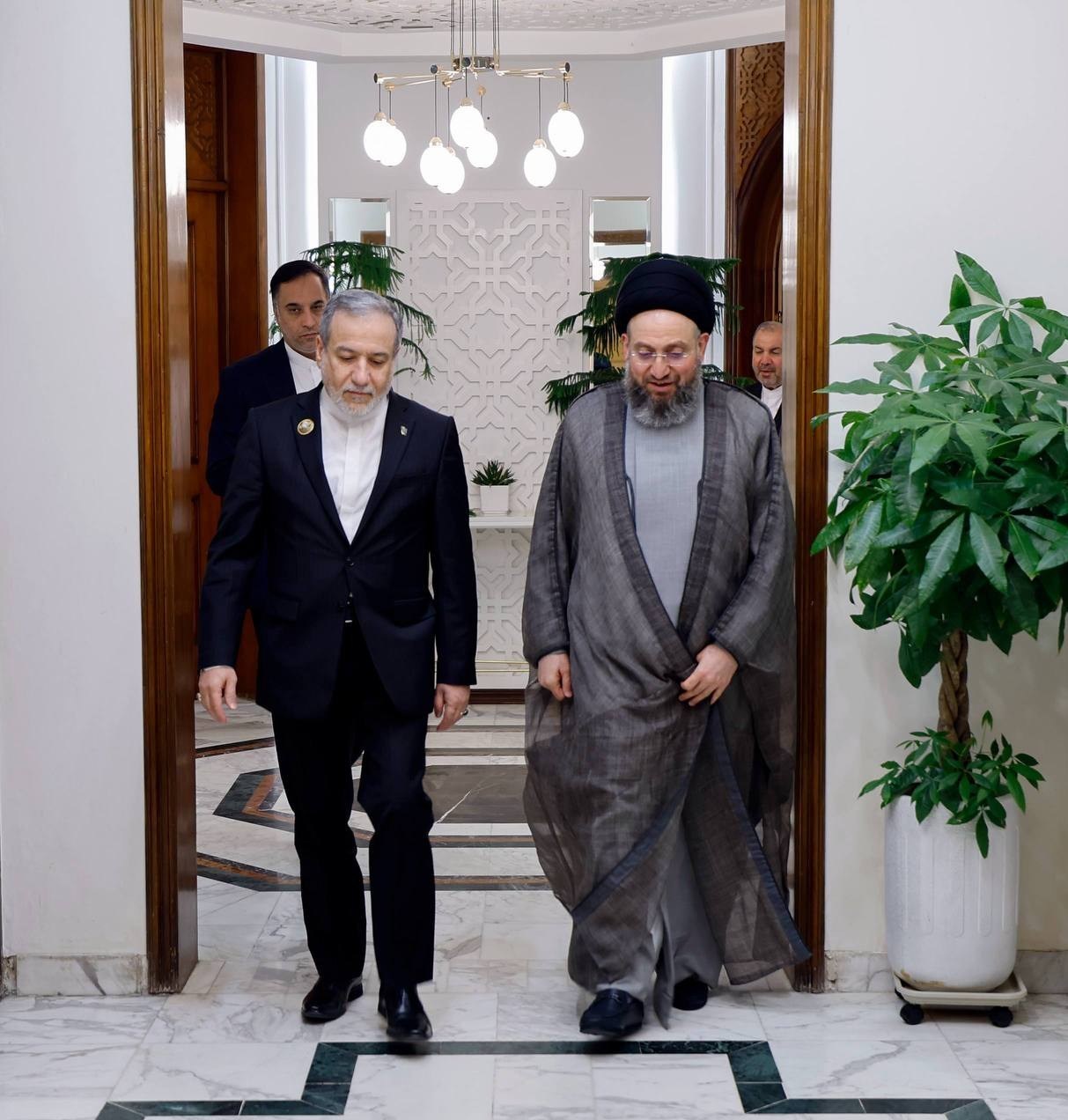 سیدعمار الحکیم , کشور عراق , سید عباس عراقچی , 