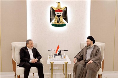 حکیم در دیدار عراقچی: توقف جنگ در منطقه باید از مسیر گفت‌وگو دنبال شود