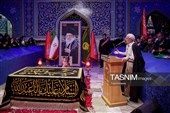 مرثیه سرایی و حماسه خوانی در جوار مزار رهبر شهید انقلاب