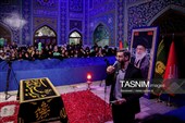 مرثیه سرایی و حماسه خوانی در جوار مزار رهبر شهید انقلاب