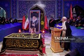مرثیه سرایی و حماسه خوانی در جوار مزار رهبر شهید انقلاب