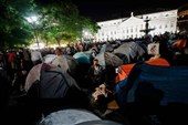 Thousands Rally outside Portugal's Parliament over Housing Crisis, Police Operations