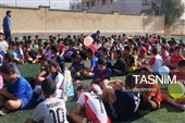 نواخته شدن زنگ المپیاد ورزشی درون‌مدرسه‌ای