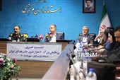 نشست خبری رزمایش بزرگ 50 هزار نفری «جان‌فدای ایران» در استان مرکزی