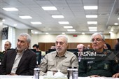 سردار رضا طلائی‌نیک ،مهرداد اخلاقی وزیر جدید دفاع و پیشتیبانی نیروهای مسلح و محسن اسماعیلی