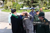 حضور مهرداد اخلاقی در ساختمان وزارت دفاع و پشتیبانی