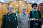 حضور مهرداد اخلاقی در ساختمان وزارت دفاع و پشتیبانی