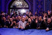 موکب‌داران عراقی در رواق دارالذکر، ندای برادری سر دادند