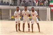 منتخب إیران للکرة الشاطئیة یُتوّج ببطولة بیلاروسیا الدولیة