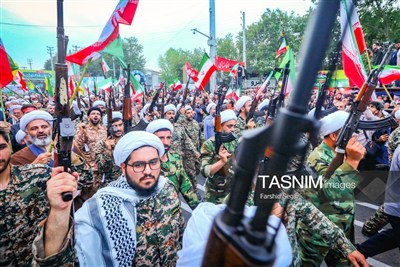 رزمایش جان‌فدایان ایران در ساری