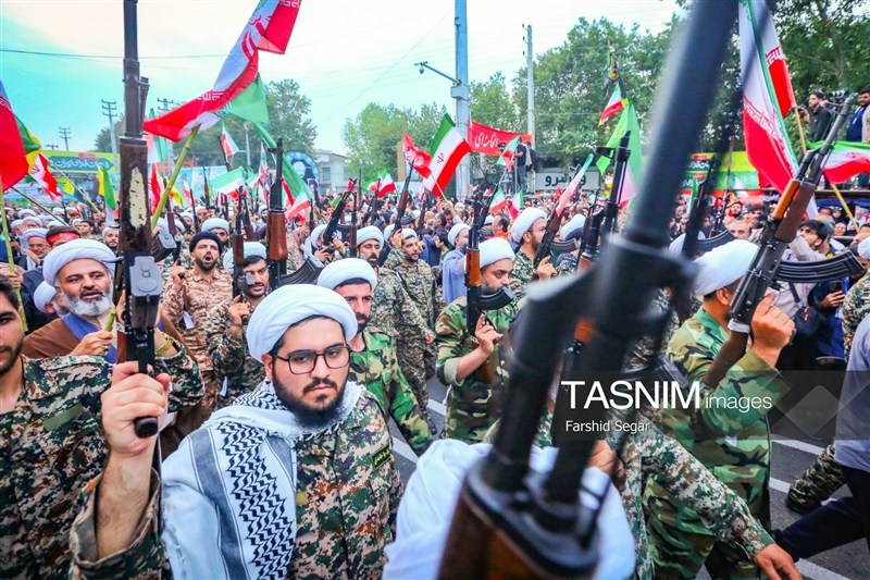 رزمایش جان‌فدایان ایران در ساری