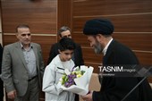 حضور آیت‌الله عاملی در جمع خانواده‌های کارکنان فراجا استان اردبیل