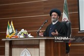حضور آیت‌الله عاملی در جمع خانواده‌های کارکنان فراجا استان اردبیل