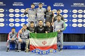 إیران تتوج ببطولة العالم للمصارعة الحرة تحت 23 عاماً فی أمریکا