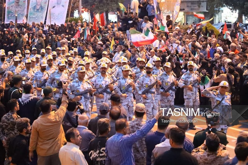 شکوه حضور جان‌فدا در ساری