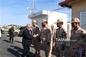 بازدید معاون امنیتی وزیرکشور از مرز سرخس در خراسان رضوی