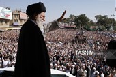 آخرین حضور رهبر شهید انقلاب در آغوش مردم قم