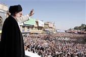 آخرین حضور رهبر شهید انقلاب در آغوش مردم قم