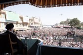 آخرین حضور رهبر شهید انقلاب در آغوش مردم قم