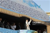 آخرین حضور رهبر شهید انقلاب در آغوش مردم قم