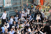 آخرین حضور رهبر شهید انقلاب در آغوش مردم قم