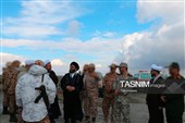 دیدار امام جمعه و فرمانده سپاه زنجان با رزمندگان زنجانی در مناطق مرزی و عملیاتی سردشت