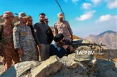 دیدار امام جمعه و فرمانده سپاه زنجان با رزمندگان زنجانی در مناطق مرزی و عملیاتی سردشت
