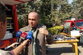 رونمایی از تجهیزات نوین مقابله با حریق در منابع‌طبیعی