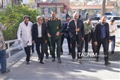 تجلیل فرمانده سپاه خراسان جنوبی ازپرستاران بیمارستان امام رضا(ع)بیرجند