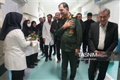 خداقوت فرمانده سپاه خراسان جنوبی به پرستاران بیمارستان امام رضا (ع) بیرجند