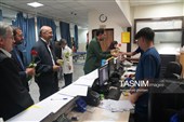 خداقوت فرمانده سپاه خراسان جنوبی به پرستاران بیمارستان امام رضا (ع) بیرجند