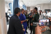 خداقوت فرمانده سپاه خراسان جنوبی به پرستاران بیمارستان امام رضا (ع) بیرجند