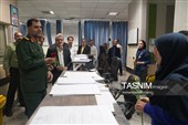 خداقوت فرمانده سپاه خراسان جنوبی به پرستاران بیمارستان امام رضا (ع) بیرجند