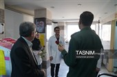 خداقوت فرمانده سپاه خراسان جنوبی به پرستاران بیمارستان امام رضا (ع) بیرجند