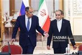 سیدعباس عراقچی وزیر امور خارجه با سرگئی لاوروف وزیر امور خارجه روسیه