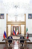 نشست خبری سیدعباس عراقچی وزیر امور خارجه و سرگئی لاوروف وزیر امور خارجه روسیه