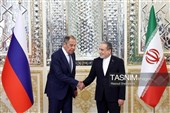 لقاء وزيري خارجية إيران وروسيا في طهران 
