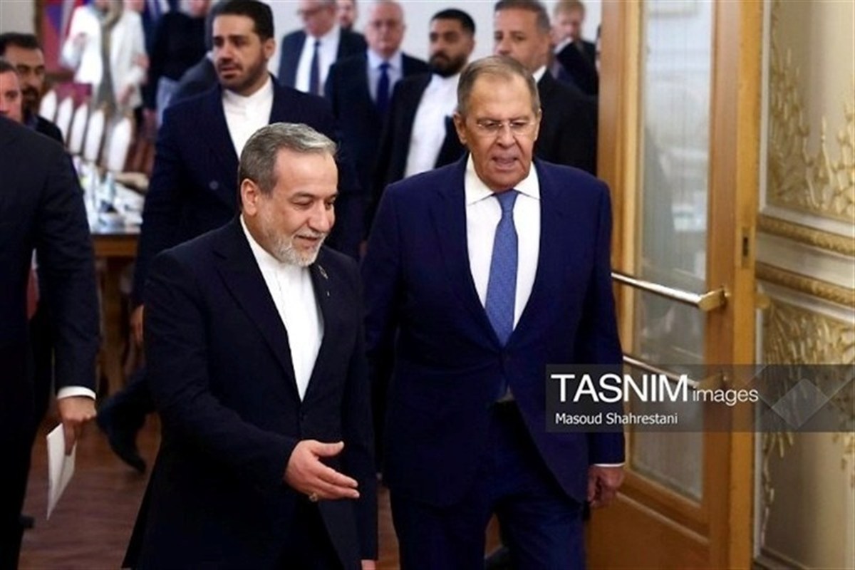 لقاء وزيري خارجية إيران وروسيا في طهران